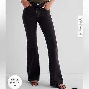 🆕 Mid Rise Washed Black FlexX 70s
Flare Jeans
